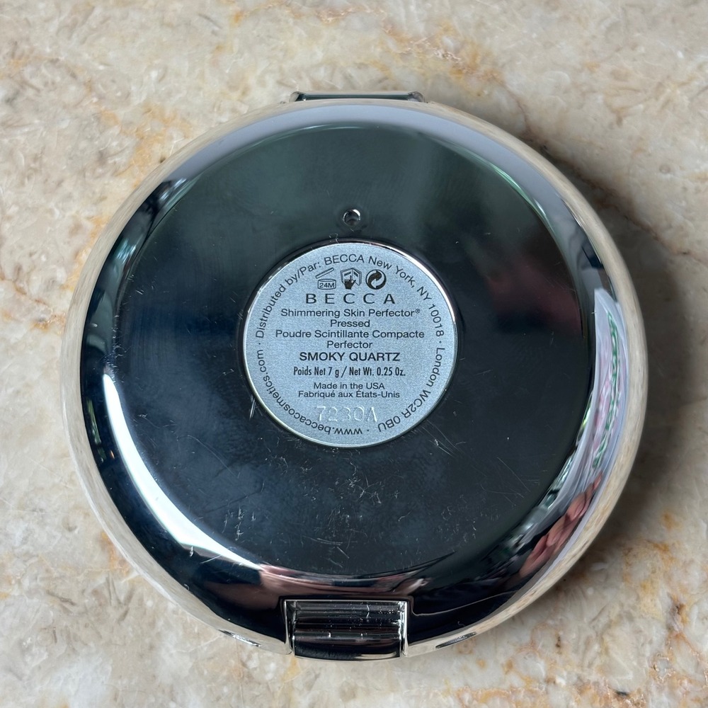BECCA Shimmering Skin Perfector Pressed 0.25oz Smoky Quartz Radiant Highlighter - Picture 5 of 5